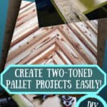 Laminate Two Wood Types For Two-toned Pallet Wood Projects DIY Pallet Video Tutorials Laminate Two Wood Types For Two-toned Pallet Wood Projects DIY Pallet Video Tutorials