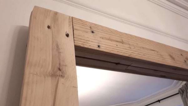 Large Simple Pallet Mirror Frame Dresses Up The Walls Pallet Wall Decor & Pallet Painting Large Simple Pallet Mirror Frame Dresses Up The Walls Pallet Wall Decor & Pallet Painting