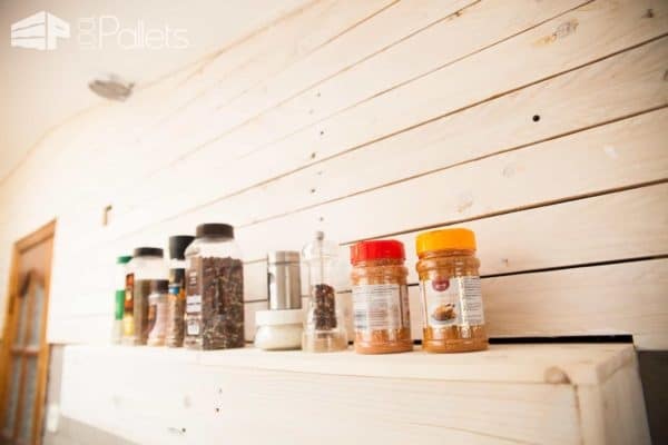 Pallet Kitchen Wall / Bardage D’une Cuisine En Palettes Pallet Walls & Pallet Doors Pallet Kitchen Wall / Bardage D’une Cuisine En Palettes Pallet Walls & Pallet Doors