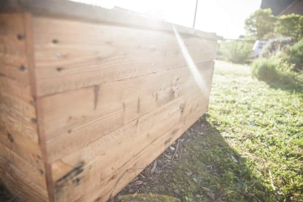 Pallet Wood Raised Planter Beds / Carré Potager En Pallet Pallet Planters & Compost Bins Pallet Wood Raised Planter Beds / Carré Potager En Pallet Pallet Planters & Compost Bins