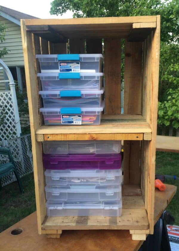 Quick Storage Solution: Workshop Pallet Shelving Pallet Boxes & Chests Pallet Shelves & Pallet Coat Hangers Quick Storage Solution: Workshop Pallet Shelving Pallet Boxes & Chests Pallet Shelves & Pallet Coat Hangers