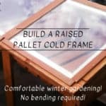Sun-loving Raised Pallet Cold Frame For Winter Growing Pallet Planters & Compost Bins Sun-loving Raised Pallet Cold Frame For Winter Growing Pallet Planters & Compost Bins