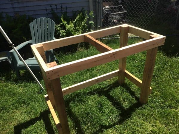 Mobile Pallet Work Table Pallet Desks & Pallet Tables Mobile Pallet Work Table Pallet Desks & Pallet Tables