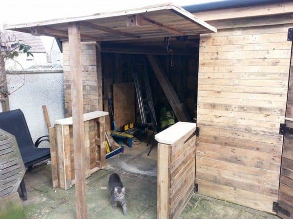 Pallet Workshop Backyard Shed Pallet Sheds, Cabins, Huts & Playhouses Pallet Workshop Backyard Shed Pallet Sheds, Cabins, Huts & Playhouses