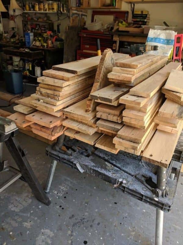 10 Pallets Double-sided Herringbone Barn Door Pallet Walls & Pallet Doors 10 Pallets Double-sided Herringbone Barn Door Pallet Walls & Pallet Doors