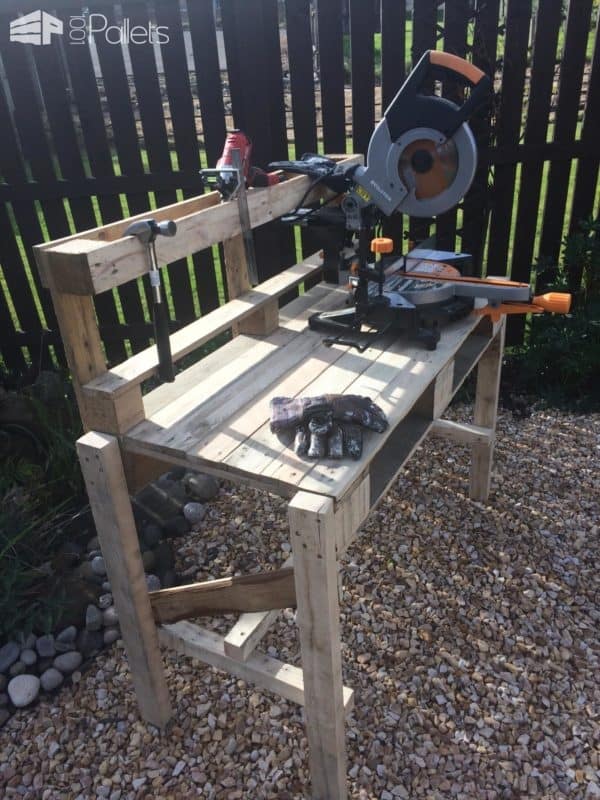 Pallet Workbench/Potting Bench Workshop and tools Pallet Workbench/Potting Bench Workshop and tools