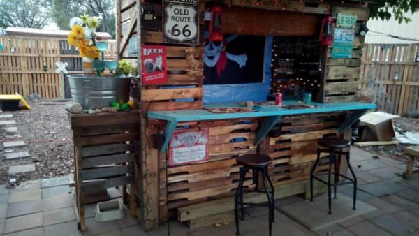 Outdoor Pallet Pirate Bar Pallet Bars Outdoor Pallet Pirate Bar Pallet Bars