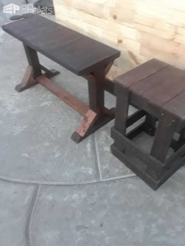 6-pallets Rustic Bar Set Pallet Bars 6-pallets Rustic Bar Set Pallet Bars