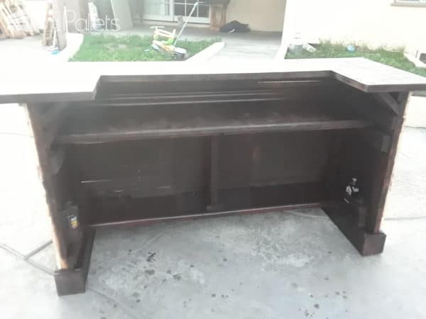 6-pallets Rustic Bar Set Pallet Bars 6-pallets Rustic Bar Set Pallet Bars