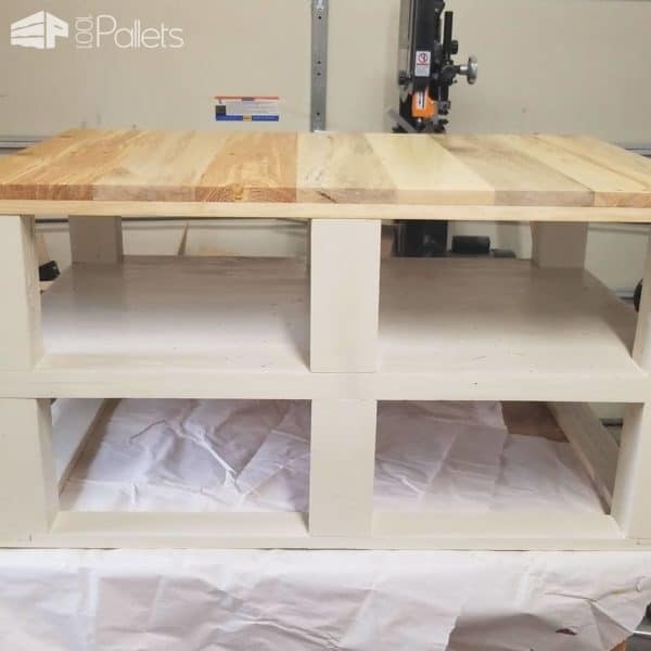 Diy: 4-pallets Coffee Table Pallet Coffee Tables Diy: 4-pallets Coffee Table Pallet Coffee Tables