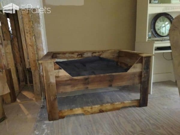 Double Pallet Dog Bed Animal Pallet Houses & Pallet Supplies Double Pallet Dog Bed Animal Pallet Houses & Pallet Supplies