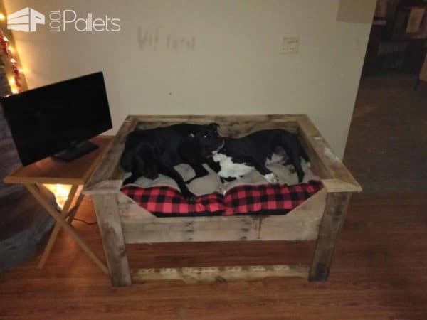 Double Pallet Dog Bed Animal Pallet Houses & Pallet Supplies Double Pallet Dog Bed Animal Pallet Houses & Pallet Supplies