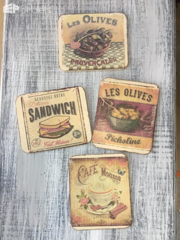 Make Coasters from Pallet Wood Pallet Home Accessories Make Coasters from Pallet Wood Pallet Home Accessories
