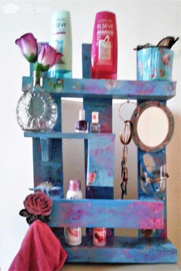Pallet Bathroom Wall Cabinet with Integrated Lighting Pallet Cabinets & Wardrobes Pallet Bathroom Wall Cabinet with Integrated Lighting Pallet Cabinets & Wardrobes