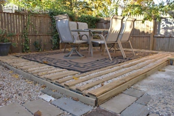 Pallet Outdoor Patio Pallet Terraces & Pallet Patios Pallet Outdoor Patio Pallet Terraces & Pallet Patios