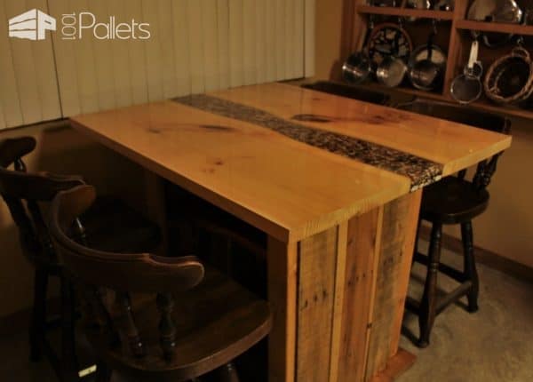 River Slab & Pallet Bar-top Pallet Bars River Slab & Pallet Bar-top Pallet Bars