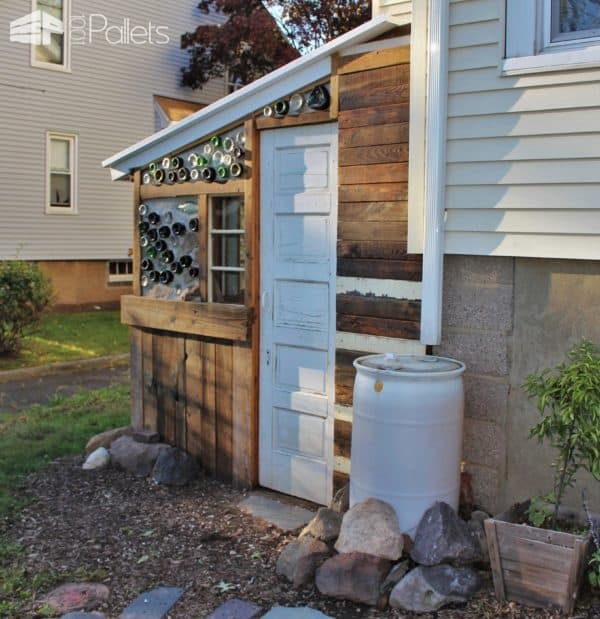 Yogarden Pallet Greenhouse Pallet Sheds, Cabins, Huts & Playhouses Yogarden Pallet Greenhouse Pallet Sheds, Cabins, Huts & Playhouses