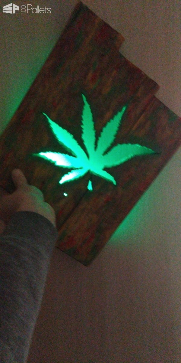 Cannabis Leaf Pallet Wall Décor Pallet Lamps & Lights Pallet Wall Decor & Pallet Painting Cannabis Leaf Pallet Wall Décor Pallet Lamps & Lights Pallet Wall Decor & Pallet Painting