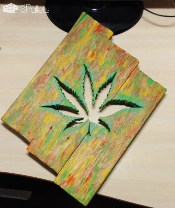 Cannabis Leaf Pallet Wall Décor Pallet Lamps & Lights Pallet Wall Decor & Pallet Painting Cannabis Leaf Pallet Wall Décor Pallet Lamps & Lights Pallet Wall Decor & Pallet Painting