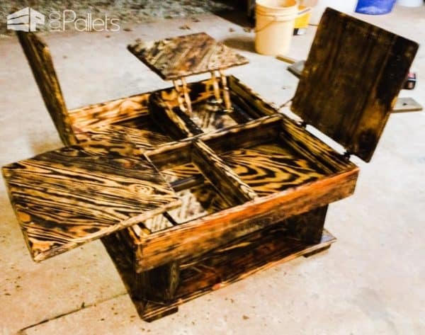 Charred Pallet Coffee Table Pallet Coffee Tables Charred Pallet Coffee Table Pallet Coffee Tables