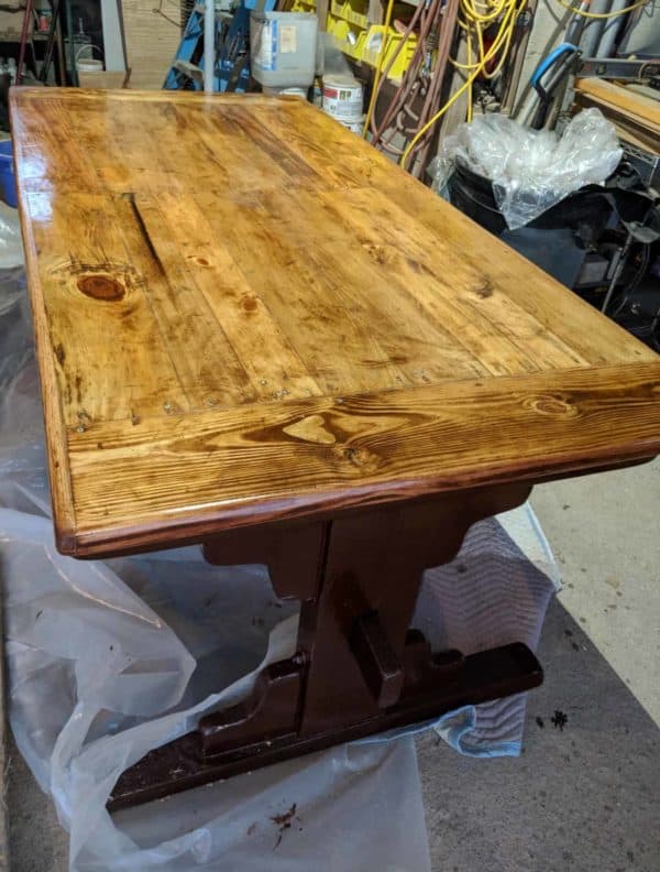 Pallet Farmhouse Table and Benches Pallet Benches, Pallet Chairs & Stools Pallet Desks & Pallet Tables Pallet Farmhouse Table and Benches Pallet Benches, Pallet Chairs & Stools Pallet Desks & Pallet Tables