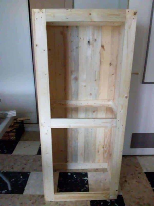Pallet Shoe Cabinet Pallet Cabinets & Wardrobes Pallet Shoe Cabinet Pallet Cabinets & Wardrobes