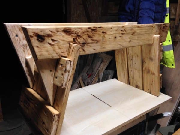 One Pallet Vinyl Record Stand Pallet Shelves & Pallet Coat Hangers One Pallet Vinyl Record Stand Pallet Shelves & Pallet Coat Hangers