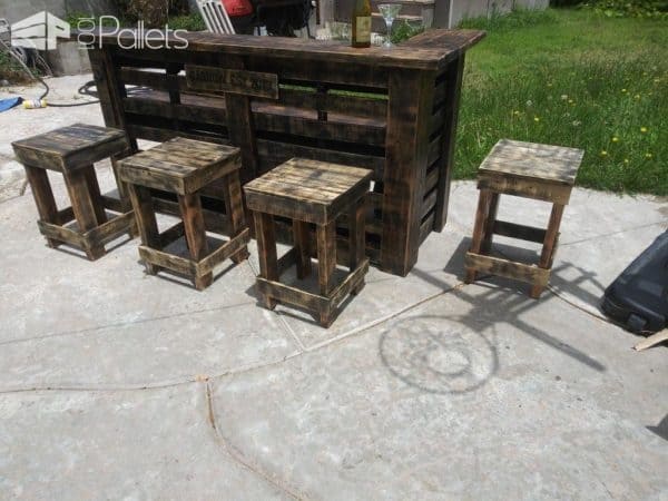 Aged Pallet Bar Set Pallet Bars Aged Pallet Bar Set Pallet Bars