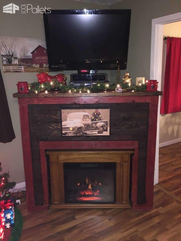 How To Build A Fireplace Out Of Wood Pallet DIY Pallet Tutorials Pallet Wall Decor & Pallet Painting How To Build A Fireplace Out Of Wood Pallet DIY Pallet Tutorials Pallet Wall Decor & Pallet Painting
