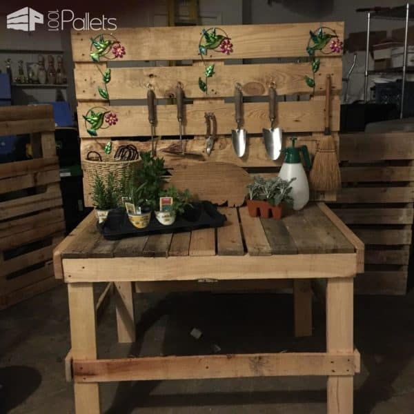 Pallet Garden Potting Bench, Planter & Chair Pallet Benches, Pallet Chairs & Stools Pallet Planters & Compost Bins Pallet Garden Potting Bench, Planter & Chair Pallet Benches, Pallet Chairs & Stools Pallet Planters & Compost Bins