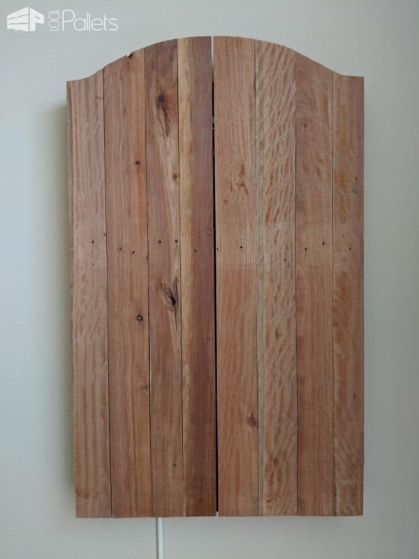 Pallet Dartboard Cabinet Pallet Cabinets & Wardrobes Pallet Dartboard Cabinet Pallet Cabinets & Wardrobes