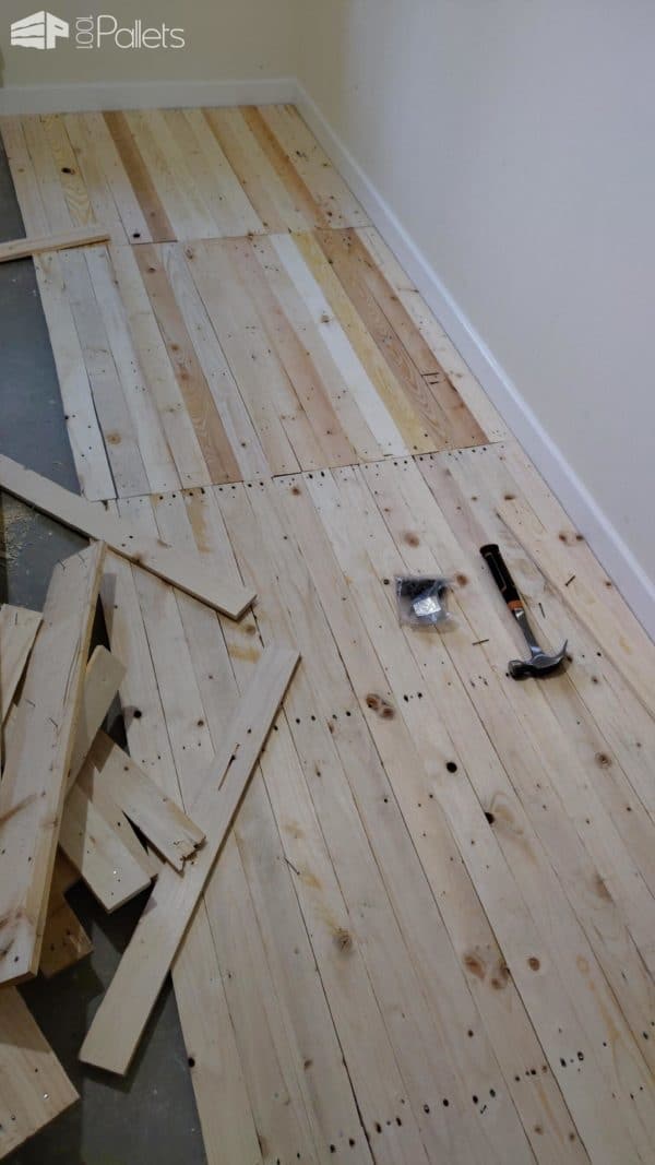 Flooring with Upcycled Pallets Pallet Floors & Decks Flooring with Upcycled Pallets Pallet Floors & Decks