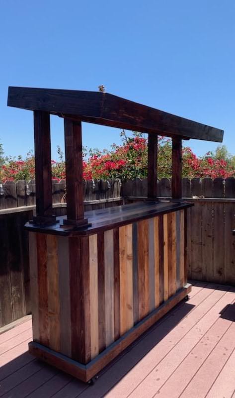 Our Rustic Family Cantina Pallet Bar Pallet Bars Our Rustic Family Cantina Pallet Bar Pallet Bars