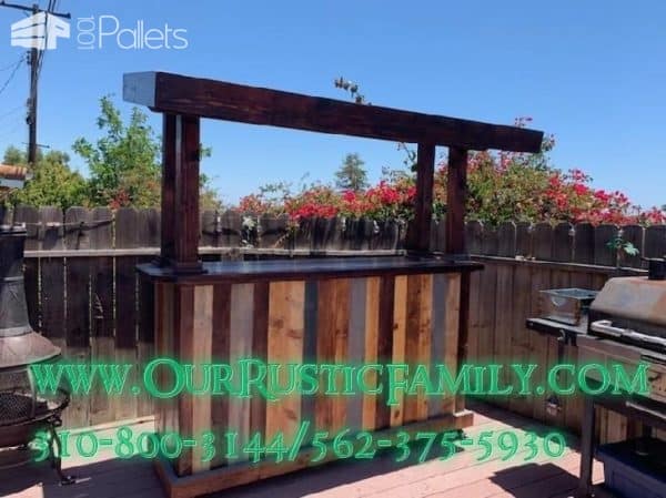 Our Rustic Family Cantina Pallet Bar Pallet Bars Our Rustic Family Cantina Pallet Bar Pallet Bars
