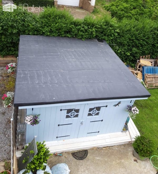 Upcycled Pallet Shed Pallet Sheds, Cabins, Huts & Playhouses Upcycled Pallet Shed Pallet Sheds, Cabins, Huts & Playhouses