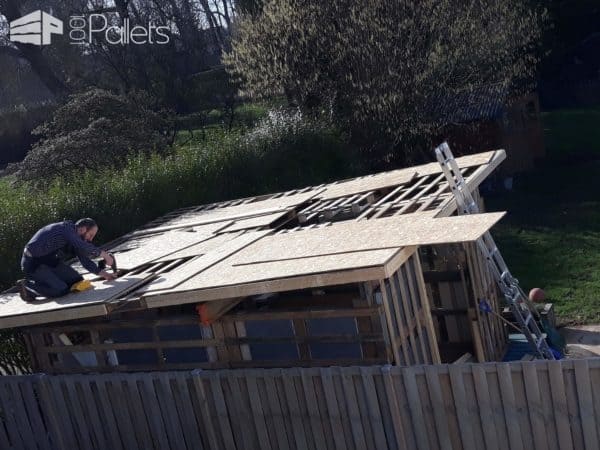 Upcycled Pallet Shed Pallet Sheds, Cabins, Huts & Playhouses Upcycled Pallet Shed Pallet Sheds, Cabins, Huts & Playhouses