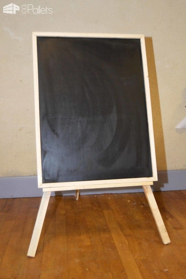 Pallet Easel for Slate Board Pallet Home Accessories Pallet Easel for Slate Board Pallet Home Accessories