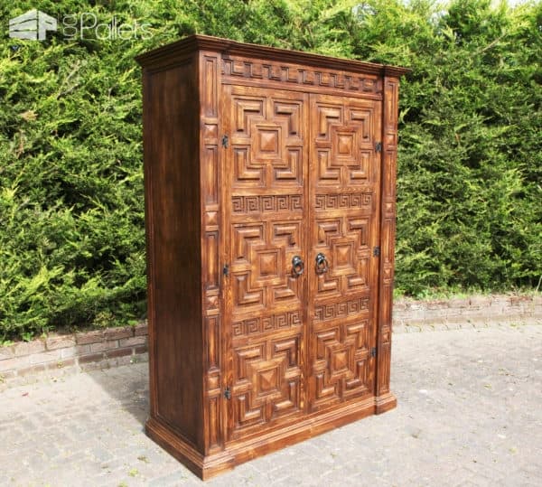 Wardrobe Made Out of Pallet Timber Pallet Cabinets & Wardrobes Wardrobe Made Out of Pallet Timber Pallet Cabinets & Wardrobes