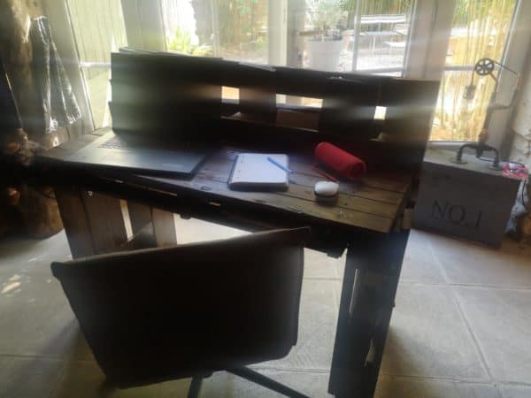 3 Pallets Desk Pallet Desks & Pallet Tables 3 Pallets Desk Pallet Desks & Pallet Tables