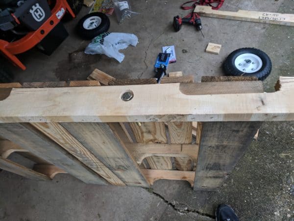 Pallet Trailer for Quad/Mower/Hand Other Pallet Projects Workshop and tools Pallet Trailer for Quad/Mower/Hand Other Pallet Projects Workshop and tools