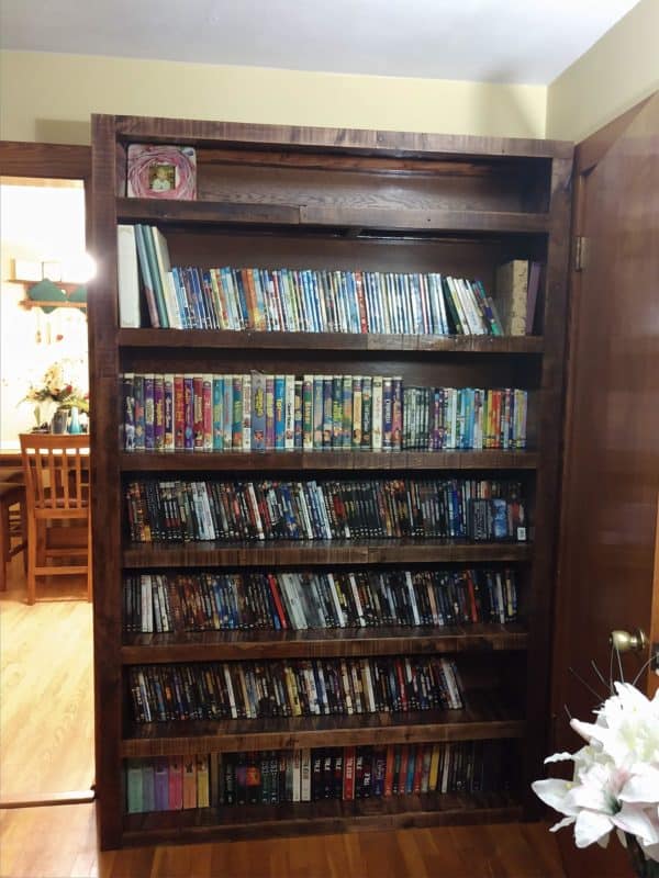 Red Mahogany Pallet Bookcase Pallet Bookcases & Bookshelves Red Mahogany Pallet Bookcase Pallet Bookcases & Bookshelves