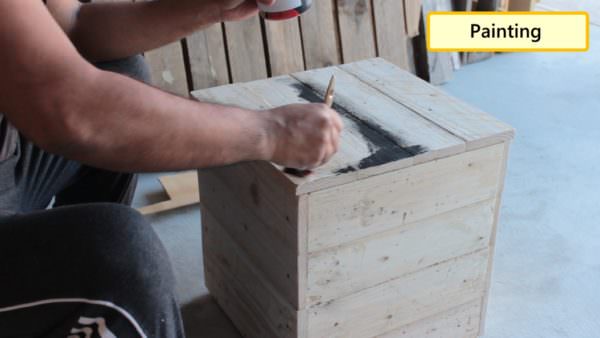 Diy – Pallet Dice Sitting Stool Pallet Benches, Pallet Chairs & Stools Diy – Pallet Dice Sitting Stool Pallet Benches, Pallet Chairs & Stools