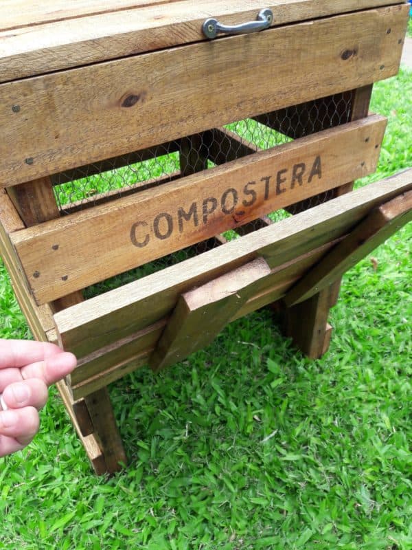 Compost Bin Made from Recycled Pallet Wood Pallet Planters & Compost Bins Compost Bin Made from Recycled Pallet Wood Pallet Planters & Compost Bins