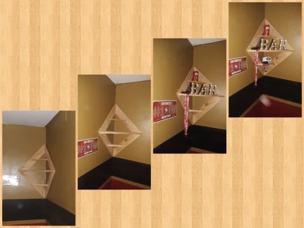 How I Made This Pallet Gravity Shelf Pallet Shelves & Pallet Coat Hangers How I Made This Pallet Gravity Shelf Pallet Shelves & Pallet Coat Hangers