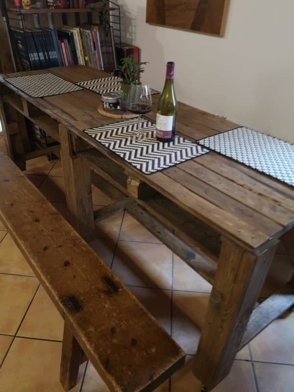 4 Pallets Dining Table Pallet Desks & Pallet Tables 4 Pallets Dining Table Pallet Desks & Pallet Tables