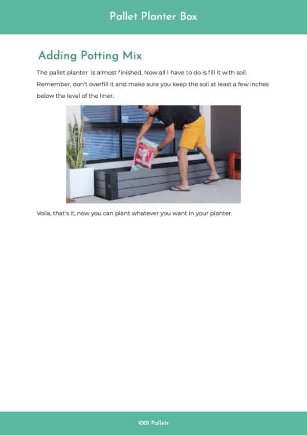Simple Pallet Planter Box English Tutorials Garden Simple Pallet Planter Box English Tutorials Garden