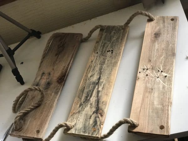 How I Make This Pallet Rope Shelves Pallet Shelves & Pallet Coat Hangers How I Make This Pallet Rope Shelves Pallet Shelves & Pallet Coat Hangers