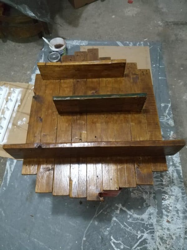 How I Made a Wooden Pallet Shelf from a Single Pallet Pallet Shelves & Pallet Coat Hangers How I Made a Wooden Pallet Shelf from a Single Pallet Pallet Shelves & Pallet Coat Hangers