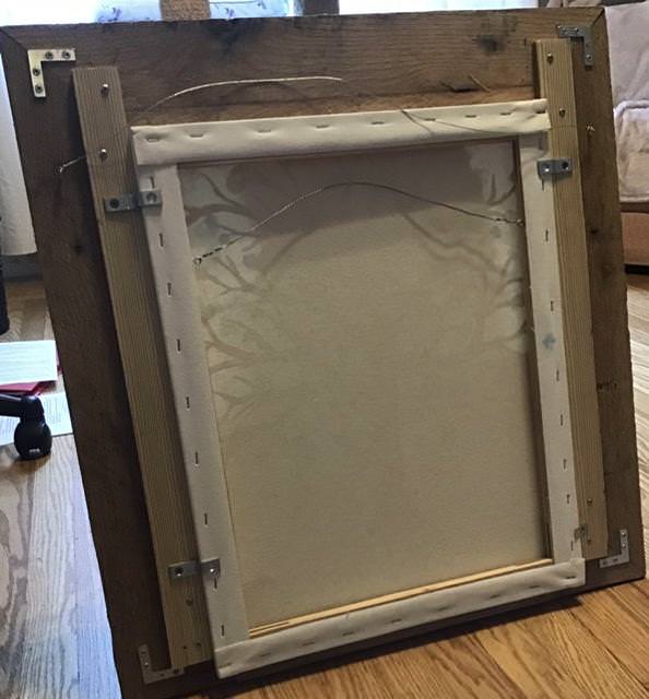 Simple Pallet Frame Pallet Wall Decor & Pallet Painting Simple Pallet Frame Pallet Wall Decor & Pallet Painting