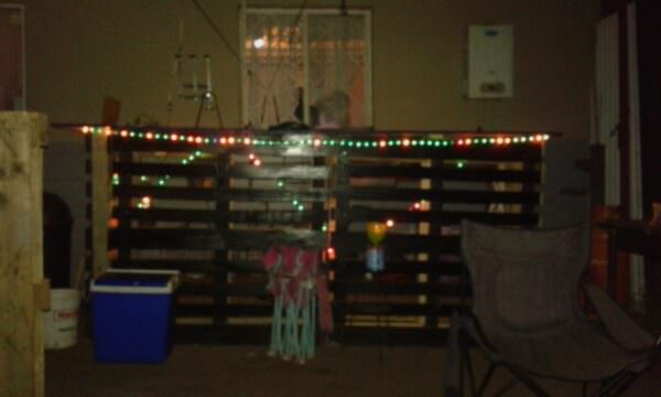 5 Pallets Outdoor Bar Pallet Bars 